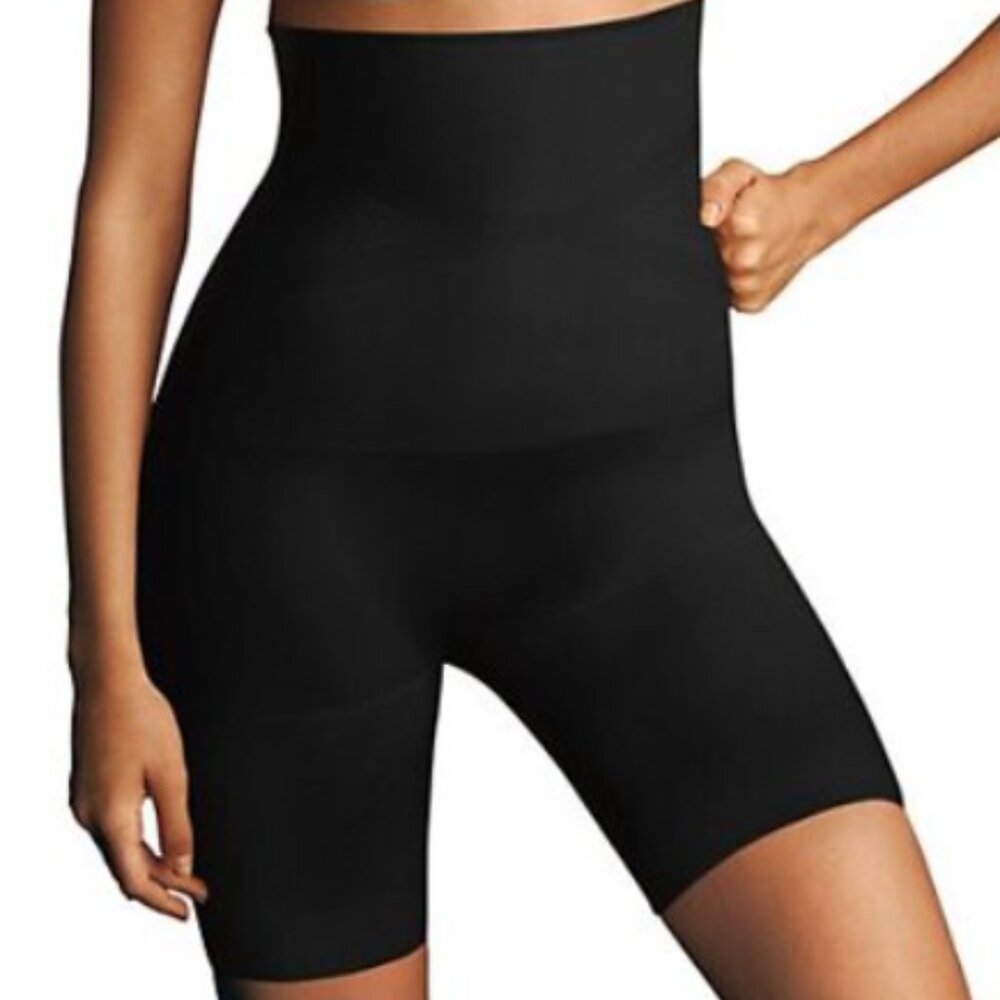 Maidenform Women's Ultra Tummy-Control Seamless High Waist Thigh Slimmer Size M
